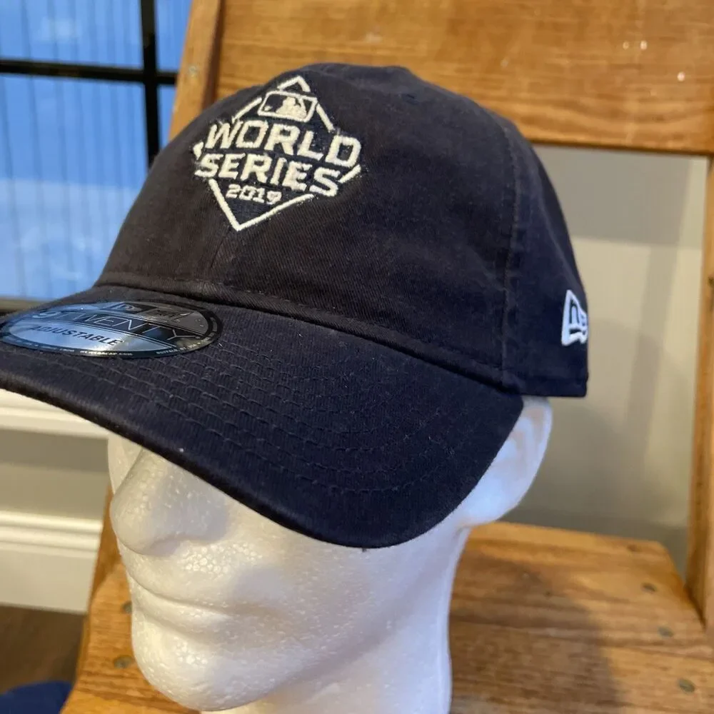 NWT New Era 9Twenty Adjustable Hat; World Series 2019 Relaxed Fit hat; MLB